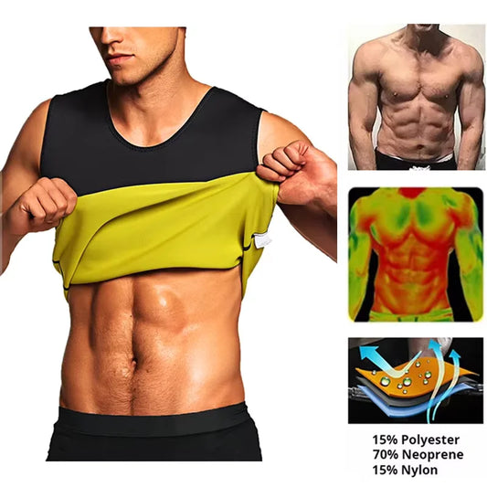 Colete Modelador Masculino Térmico – Redução de Barriga