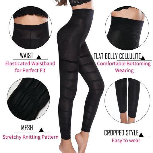 ✨ Legging Modeladora Premium – Cintura Alta, Corpo Esculpido